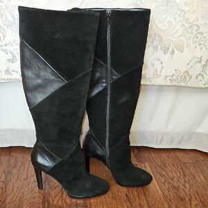 Antonio Melani Suede & Leather Boots